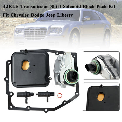 2006-2011 Caricabatterie V6 2.7L 3.5L Trasmissione Shift Solenoid Block Pack Kit 42RLE 52854001AA 04799061AB