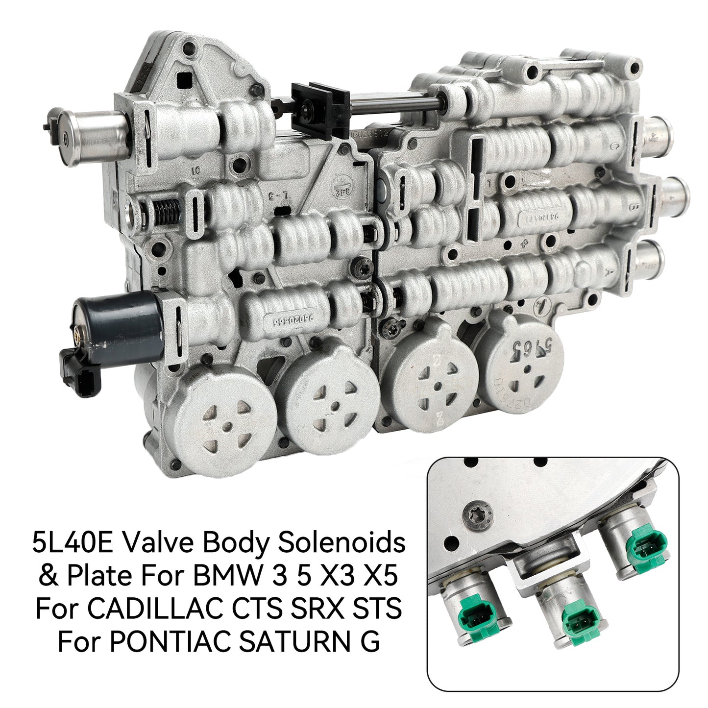 Saturn Sky/Sky Redline 2007-2009 5L40E P1347406 Solenoidi e piastra corpo valvola