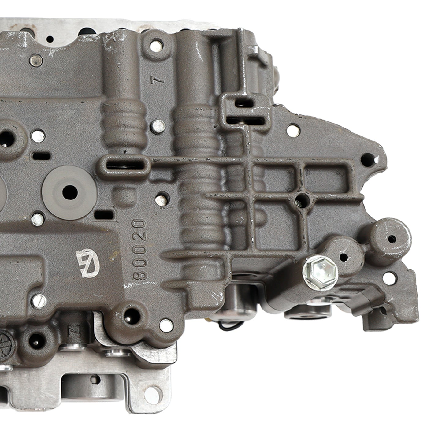 2008-2011 Toyota AVENSIS L4 2.2L Corpo valvola di trasmissione U660E con solenoide 7