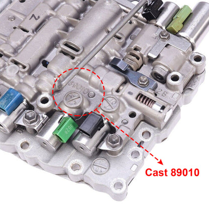 Lexus GX470 2010-2016 6 SP RWD 4.6L AB60E 8870 Corpo valvola di trasmissione con solenoidi TB-681S