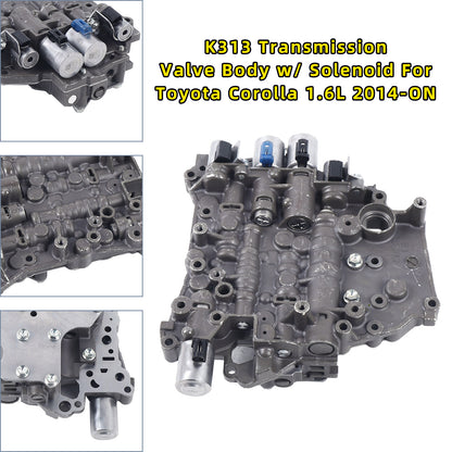 Corpo valvola trasmissione Toyota Corolla 1.6L 2.0L 2014-ON K313 con solenoide