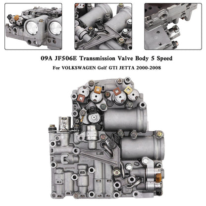 Volkswagen Bora 2000-2005 L4 1.8L 1.9L L5 2.3L 09A JF506E Trasmissione Corpo valvola 5 velocità
