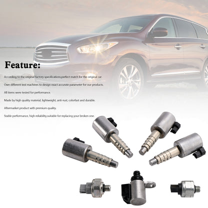 JF016E JF017E CVT Trasmissione Solenoidi Kit Per Infiniti JX35 Nissan