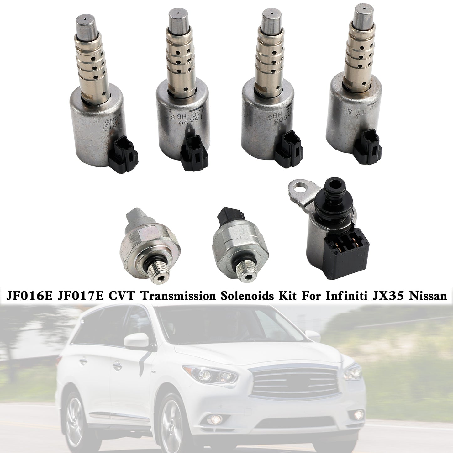 JF016E JF017E CVT Trasmissione Solenoidi Kit Per Infiniti JX35 Nissan