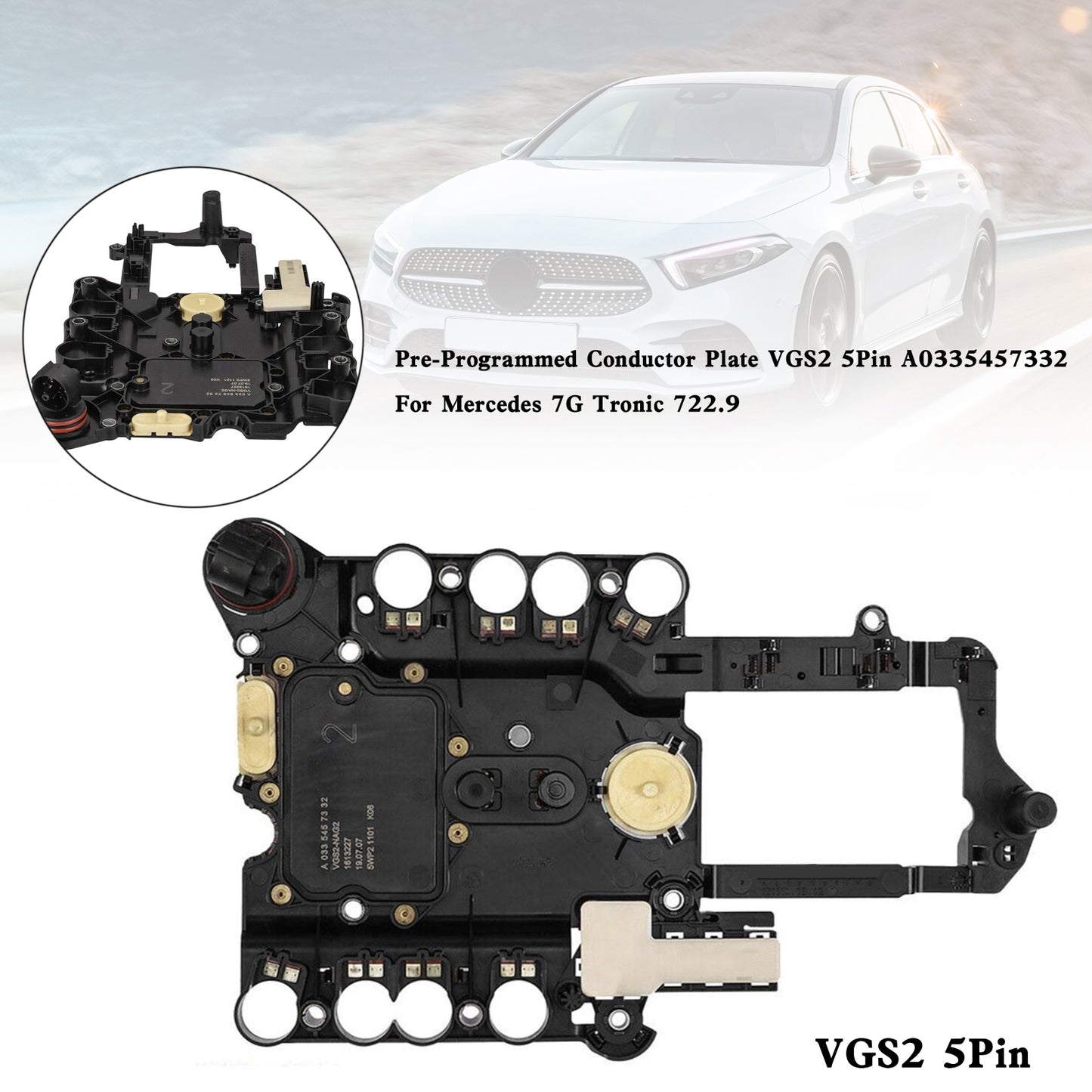 Piastra conduttrice preprogrammata VGS2 A0335457332 Per Mercedes 7G Tronic 722.9