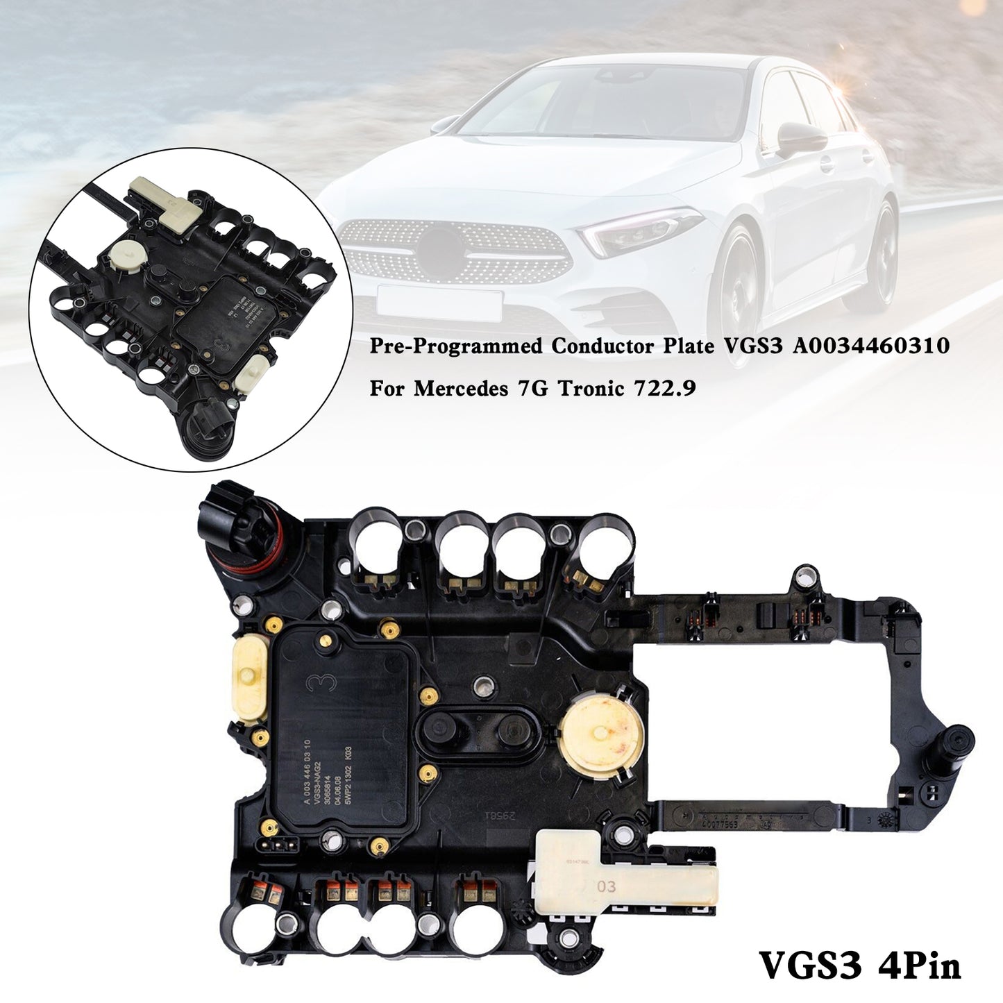 Piastra conduttrice preprogrammata VGS3 A0034460310 Per Mercedes 7G Tronic 722.9