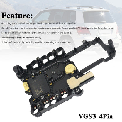 Piastra conduttrice preprogrammata VGS3 A0034460310 Per Mercedes 7G Tronic 722.9