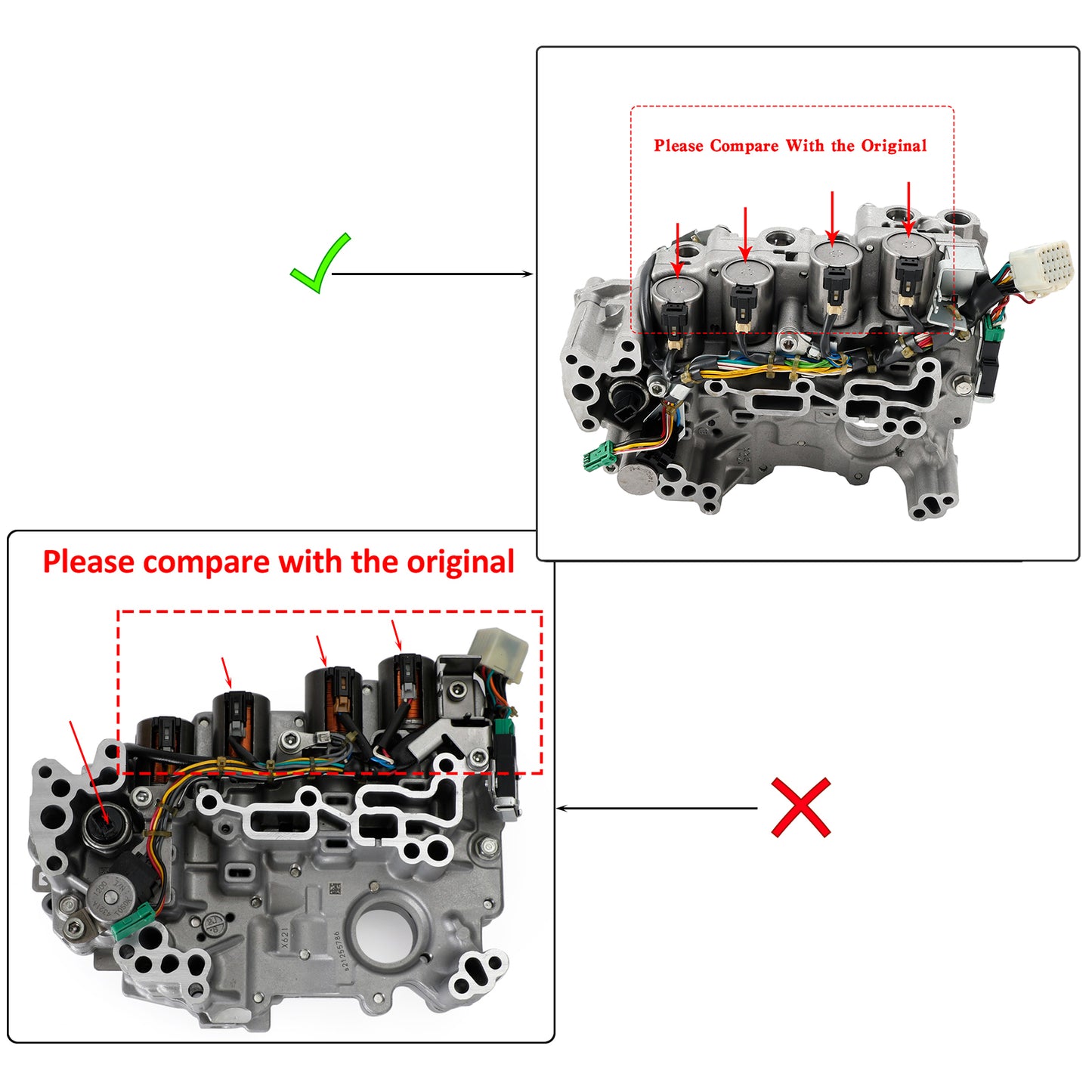 2013-2015 Nissan DAYZ Suzuki Spacia a-CUV Mistubishi eK-WAGON L3 0.7L JF015E RE0F11A CVT Corpo valvola