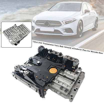 Solenoide corpo valvola trasmissione C55 CL65 AMG SLR McLaren Mercedes-Benz 722.6 TCU 2005-2006 con piastra conduttrice