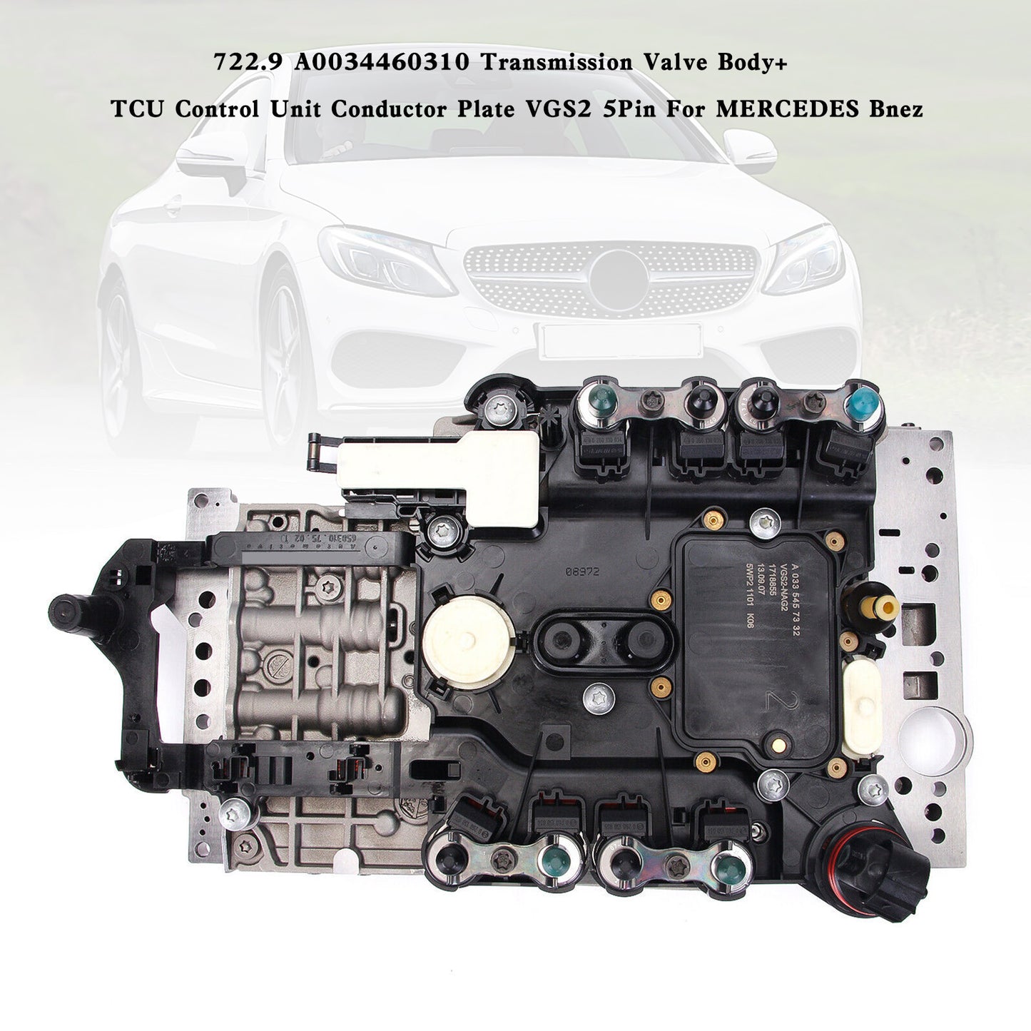722.9 A0034460310 Corpo valvola di trasmissione + unità di controllo TCU per MERCEDES Bnez