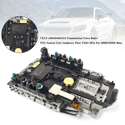 722.9 A0034460310 Corpo valvola di trasmissione + unità di controllo TCU per MERCEDES Bnez