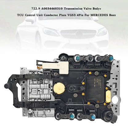 722.9 A0034460310 Corpo valvola di trasmissione + unità di controllo TCU per MERCEDES Bnez