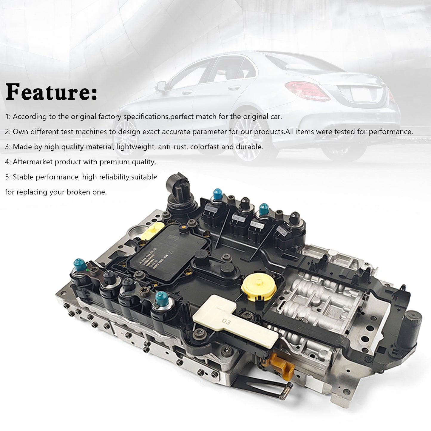 722.9 A0034460310 Corpo valvola di trasmissione + unità di controllo TCU per MERCEDES Bnez