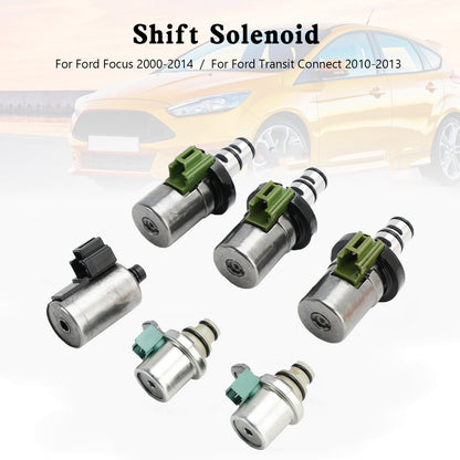 6PCS 4F27E Transmission Solenoid Shift 2 PWM 3 EPC 1 Per Ford Focus Fiesta
