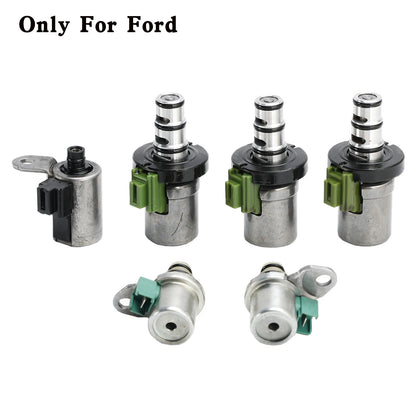 6PCS 4F27E Transmission Solenoid Shift 2 PWM 3 EPC 1 Per Ford Focus Fiesta