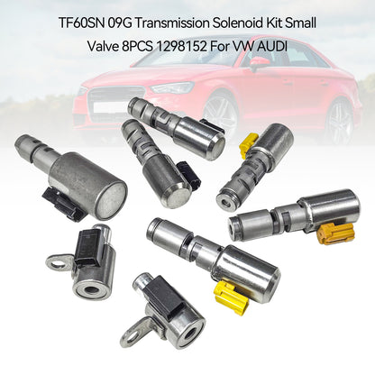 Volkswage-n New Beetle 2003-2010 TF60SN 09G Kit solenoide trasmissione piccola valvola 8 pezzi 1298152