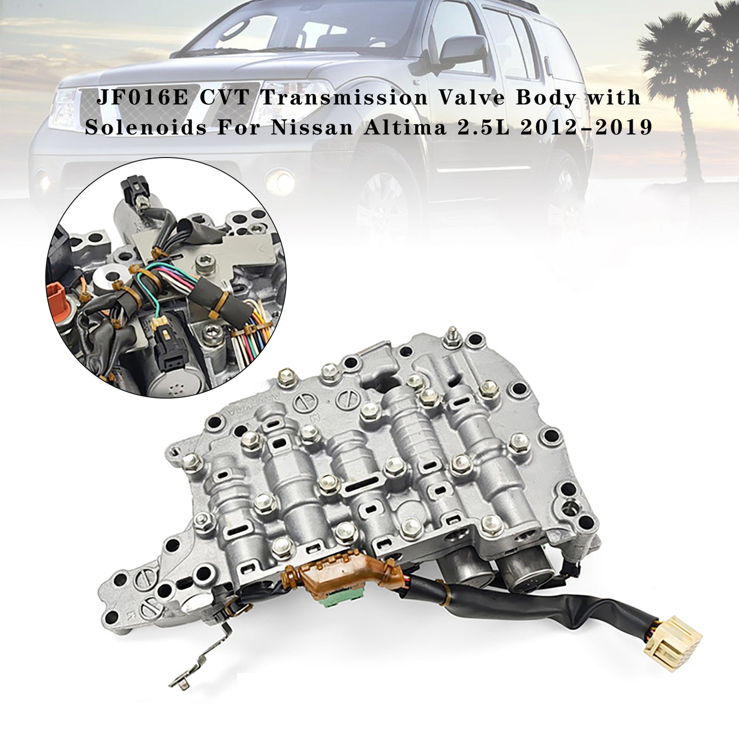 Nissan Altima Nissan Rogue Nissan Rogue Sport JF016E Corpo valvola trasmissione CVT con solenoidi