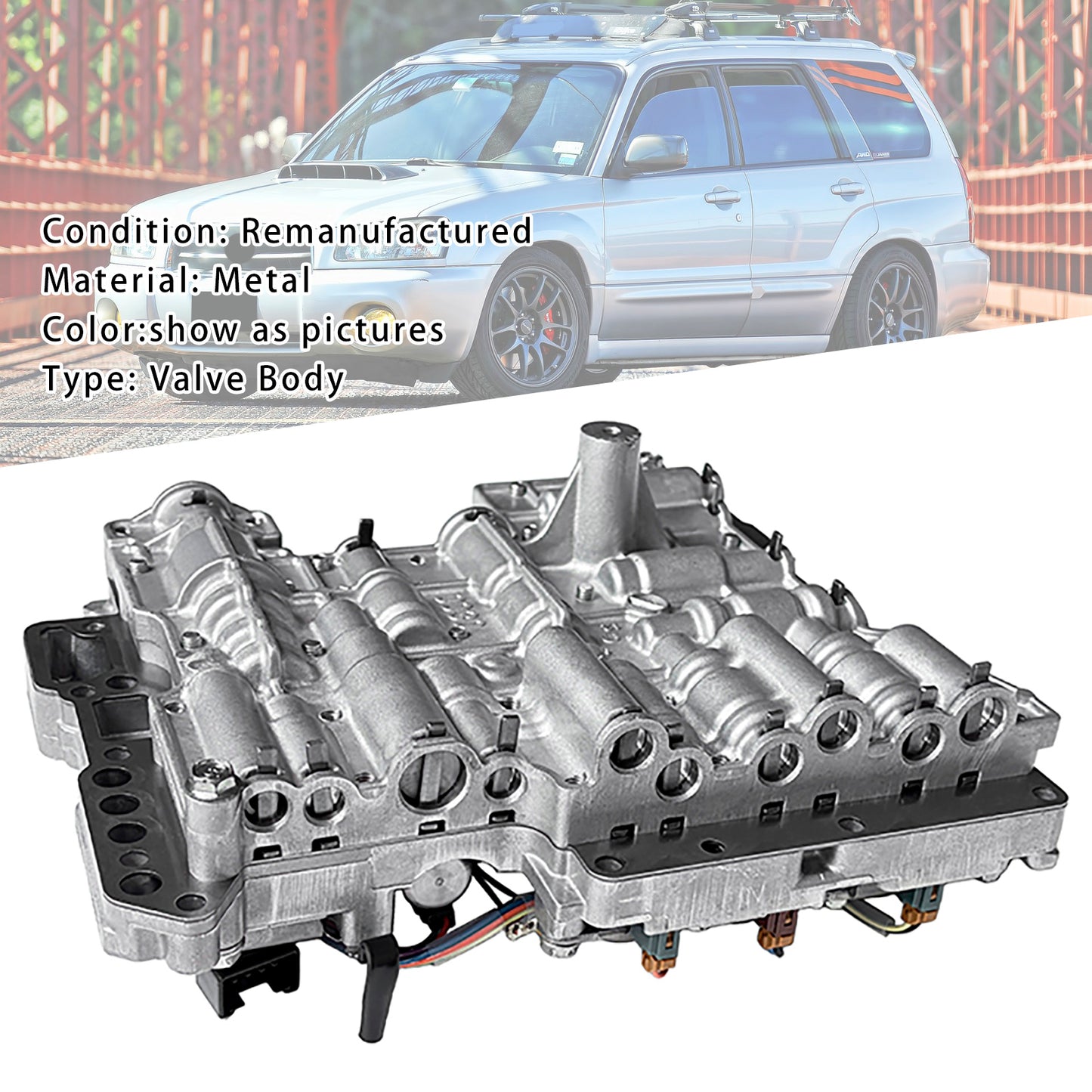 Corpo valvola di trasmissione Subaru Forester Outback Impreza 4EAT con solenoidi