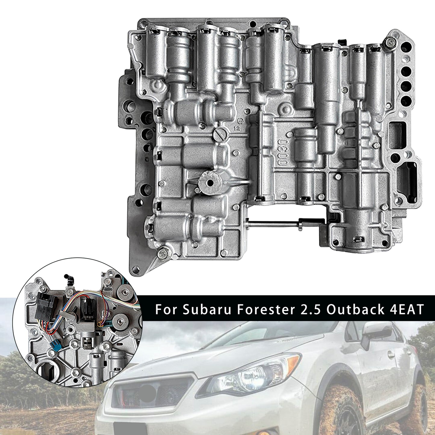 Corpo valvola di trasmissione Subaru Forester Outback Impreza 4EAT con solenoidi
