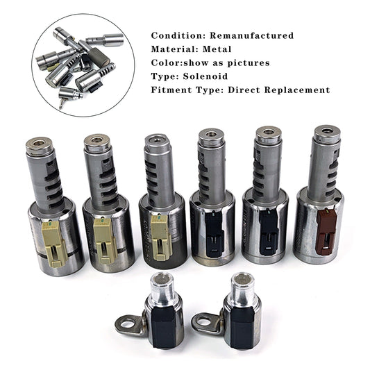 Citroen Volvo Fiat Peugeot Renault 8PCS TF81-SC Kit solenoide trasmissione