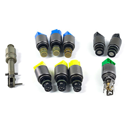 Solenoide di trasmissione BMW 745i 745Li 2002-2005 9 pezzi 6HP26 6HP28 6HP32