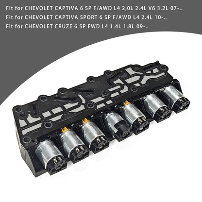 2007-oggi DAEWOO/CHEVOLET TOSCA 6 SP FWD L4 2.0L 2.4L V6 2.0L 2.5L 3.0L 6T40 6T45 6T30 6T50 Cambio Trasmissione Solenoidi