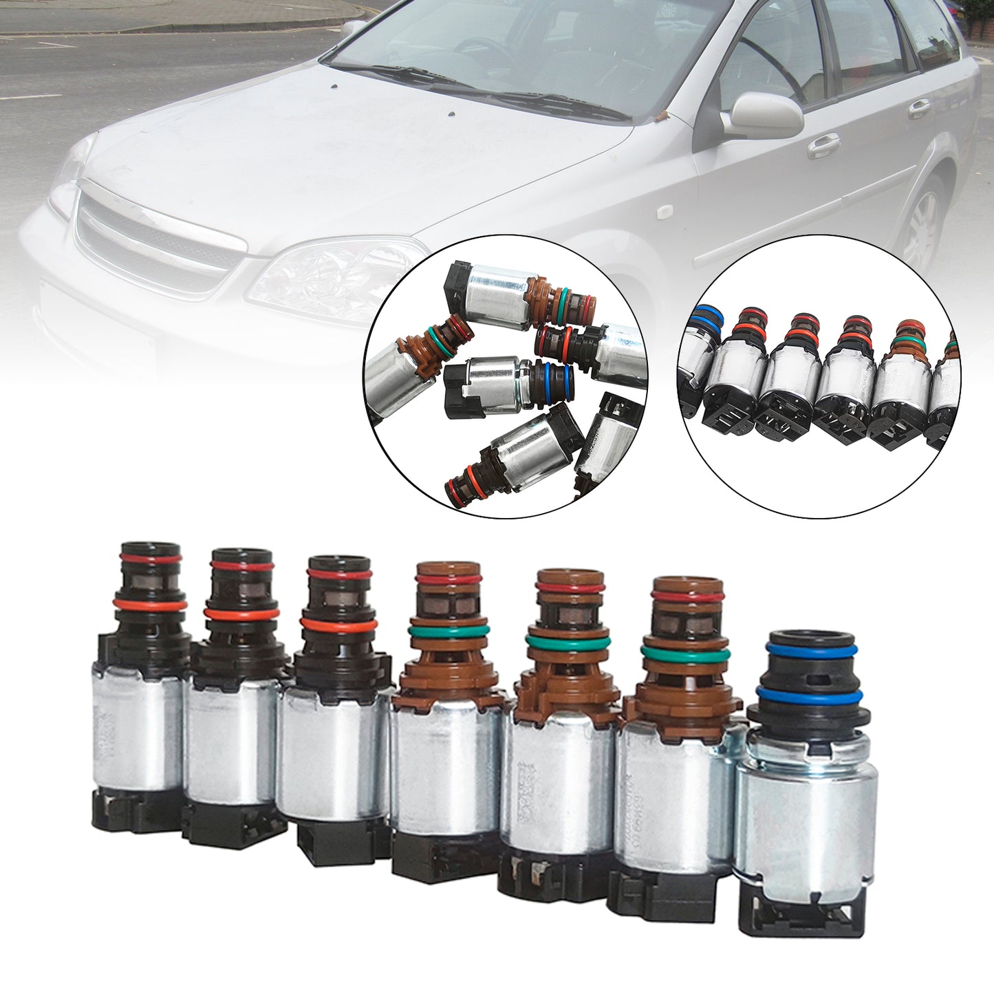 2008-oggi DAEWOO/CHEVOLET LACETTI 6 SP FWD L4 1.6L 1.8L 2.2L 2.4L 6T40 6T45 6T30 6T50 Solenoidi trasmissione cambio