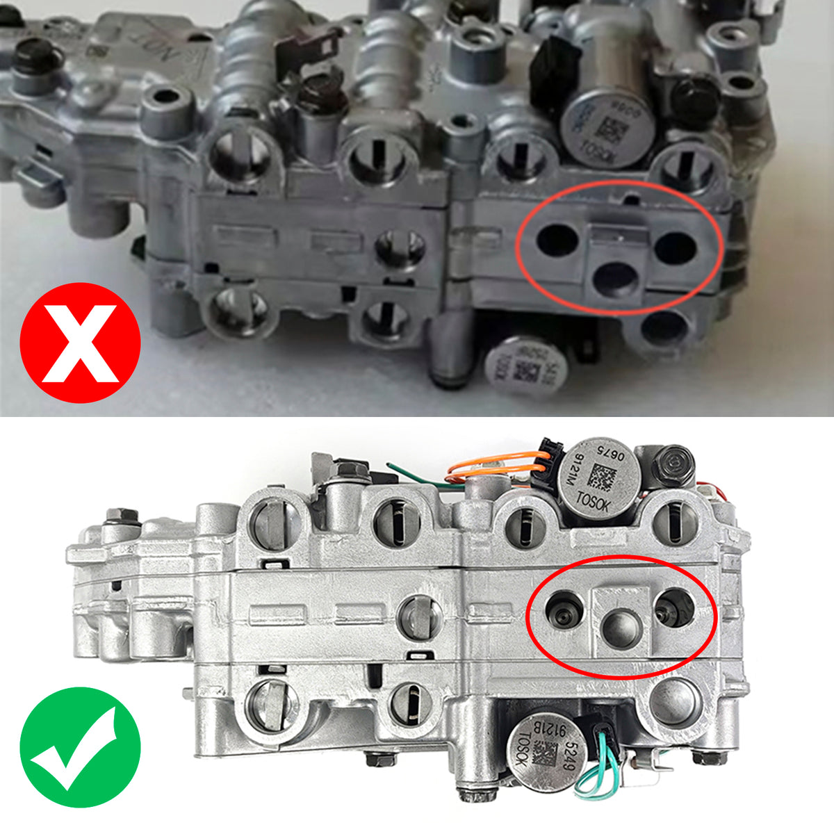 Corpo valvola trasmissione automatica 27000-5T0-A01 27000-5T0-A02 per Honda Civic