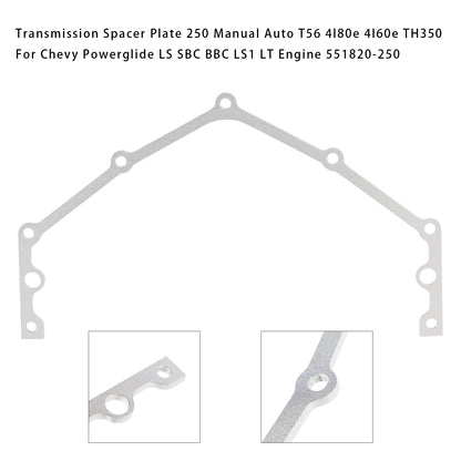 Piastra distanziatrice per trasmissione manuale 250 per motore Chevy Powerglide