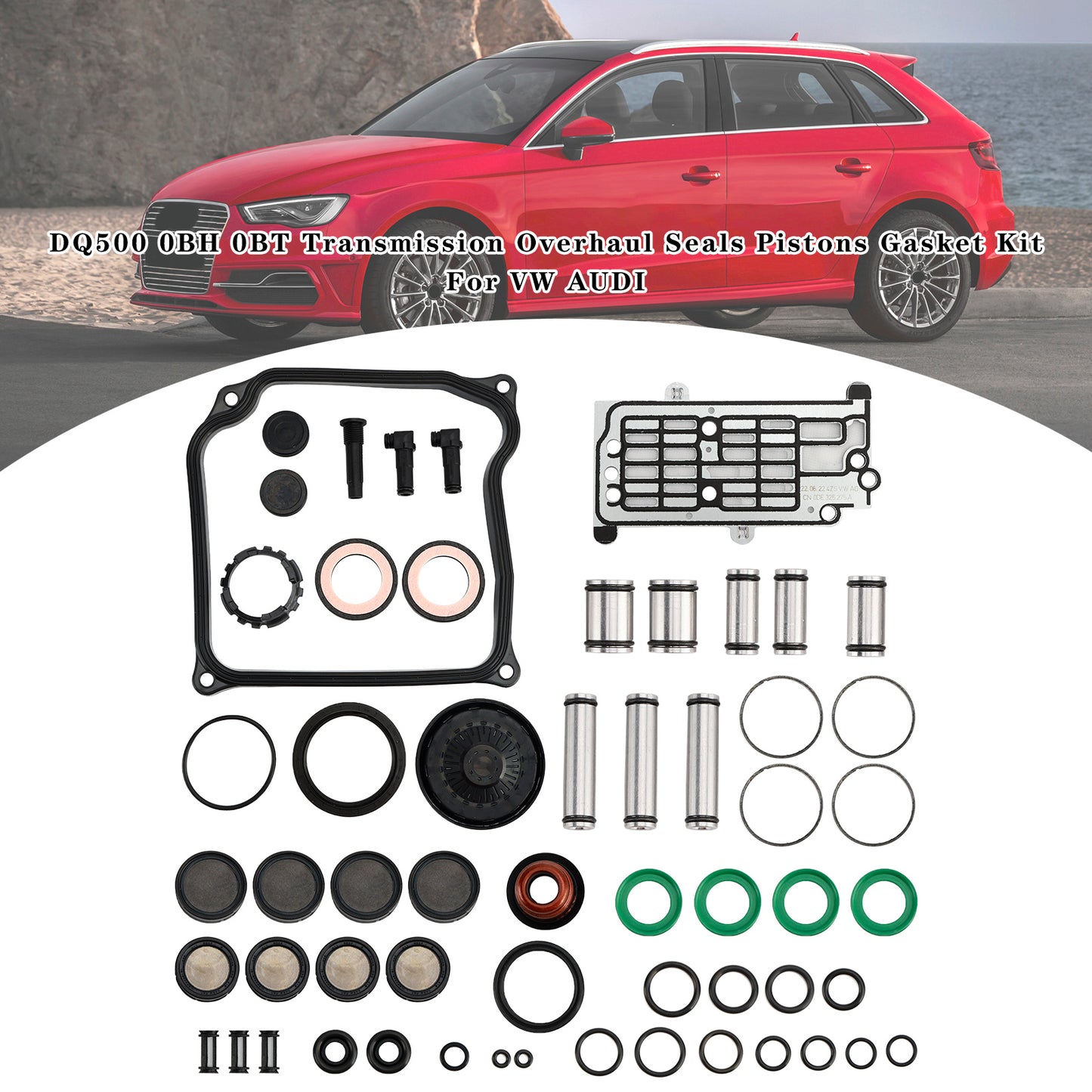 Kit guarnizioni pistoni revisione trasmissione Audi Q3 (8U) 2.0 TDI 2011-ON DQ500 0BH 0BT