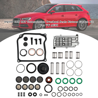 Kit guarnizioni pistoni revisione trasmissione VW SCIROCCO L4 2.0L 2010-2011 DQ500 0BH 0BT