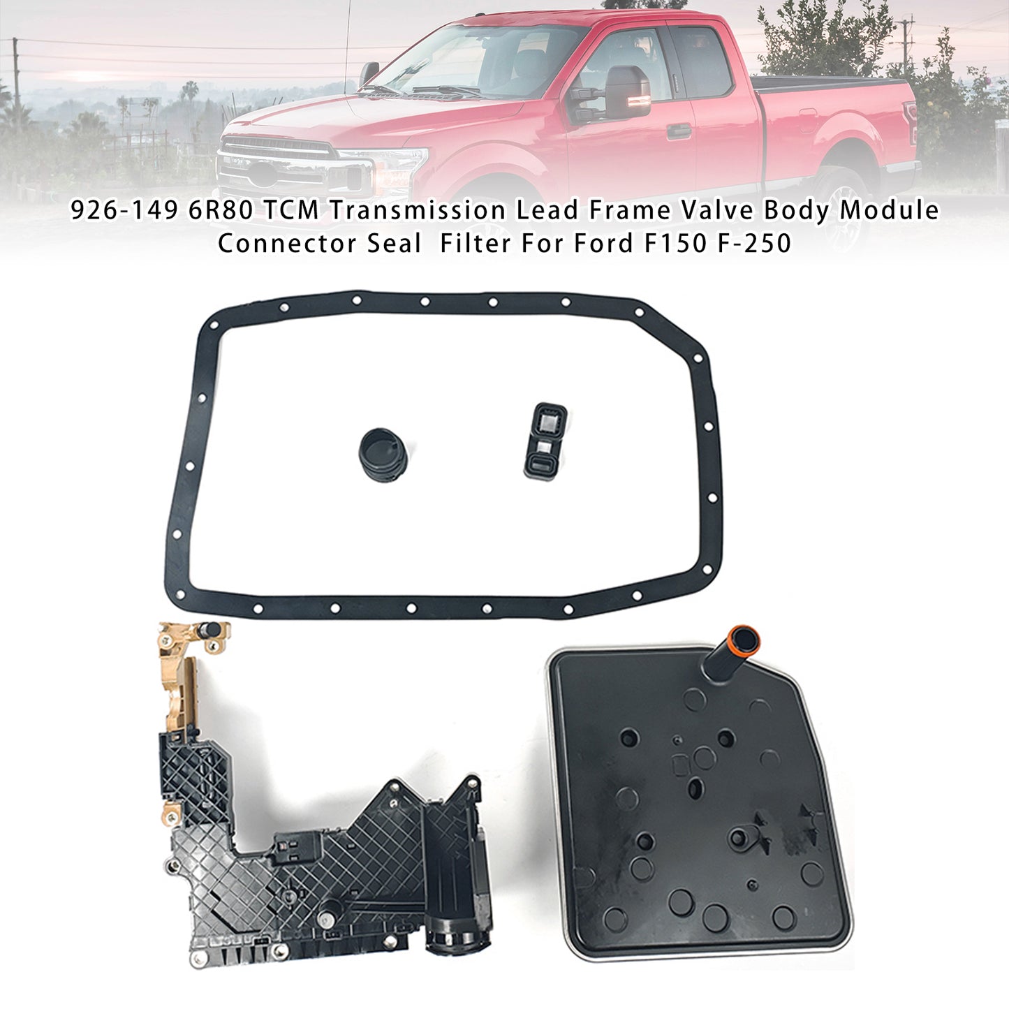 Filtro di tenuta del connettore del modulo corpo valvola del telaio principale della trasmissione TCM F-250 Super Duty F350 Super Duty 2017-2020