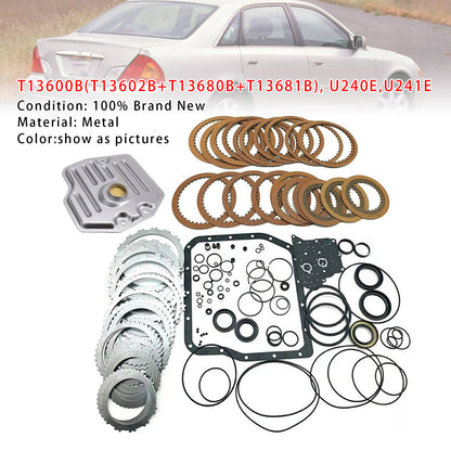 Kit di ricostruzione del cambio automatico LEXUS ES 2.5L 2001-2002, guarnizione dei dischi della frizione T13600B U240E U241E