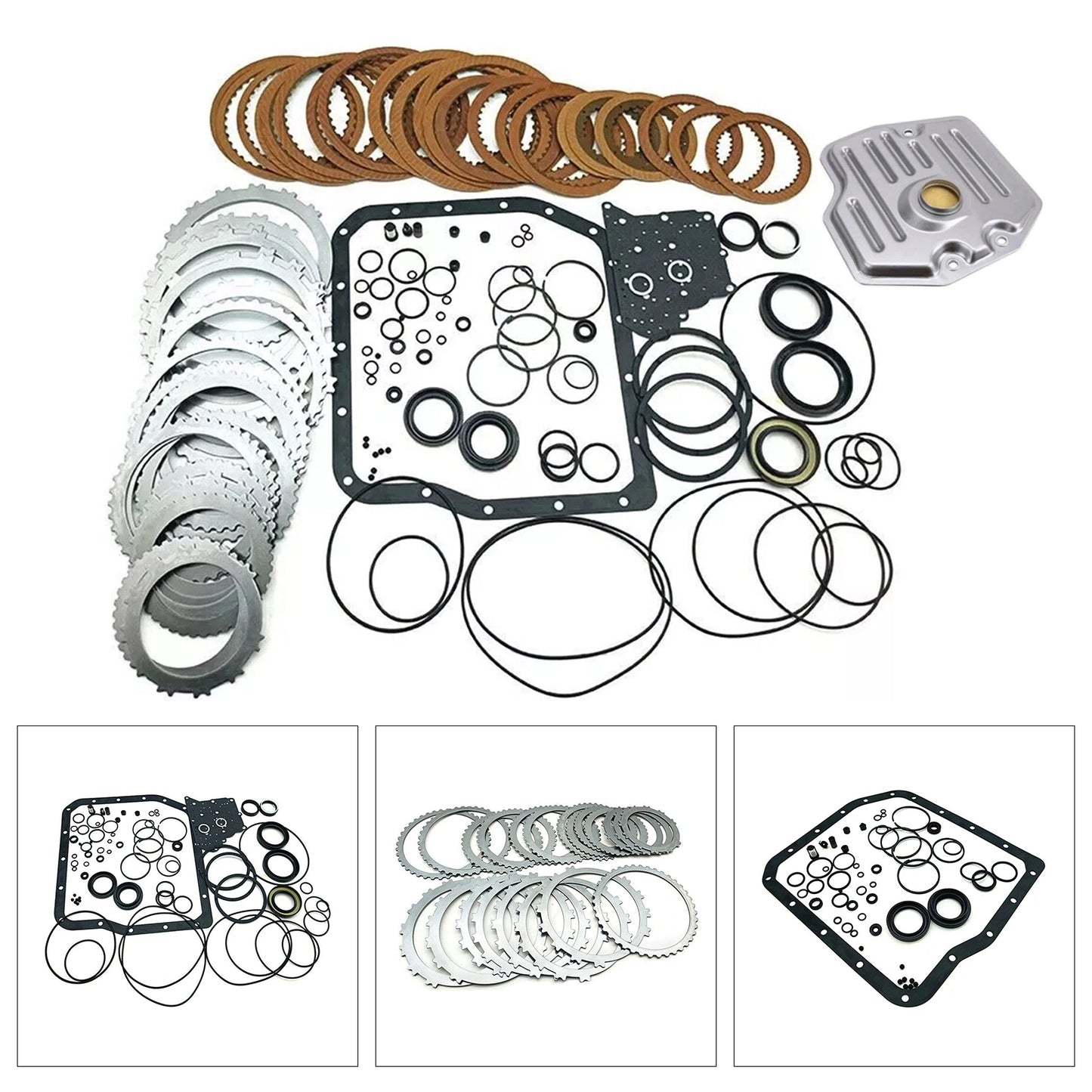 Kit di ricostruzione del cambio automatico TOYOTA ALPHARD 2.4L 2002-2008, guarnizione dei dischi della frizione T13600B U240E U241E