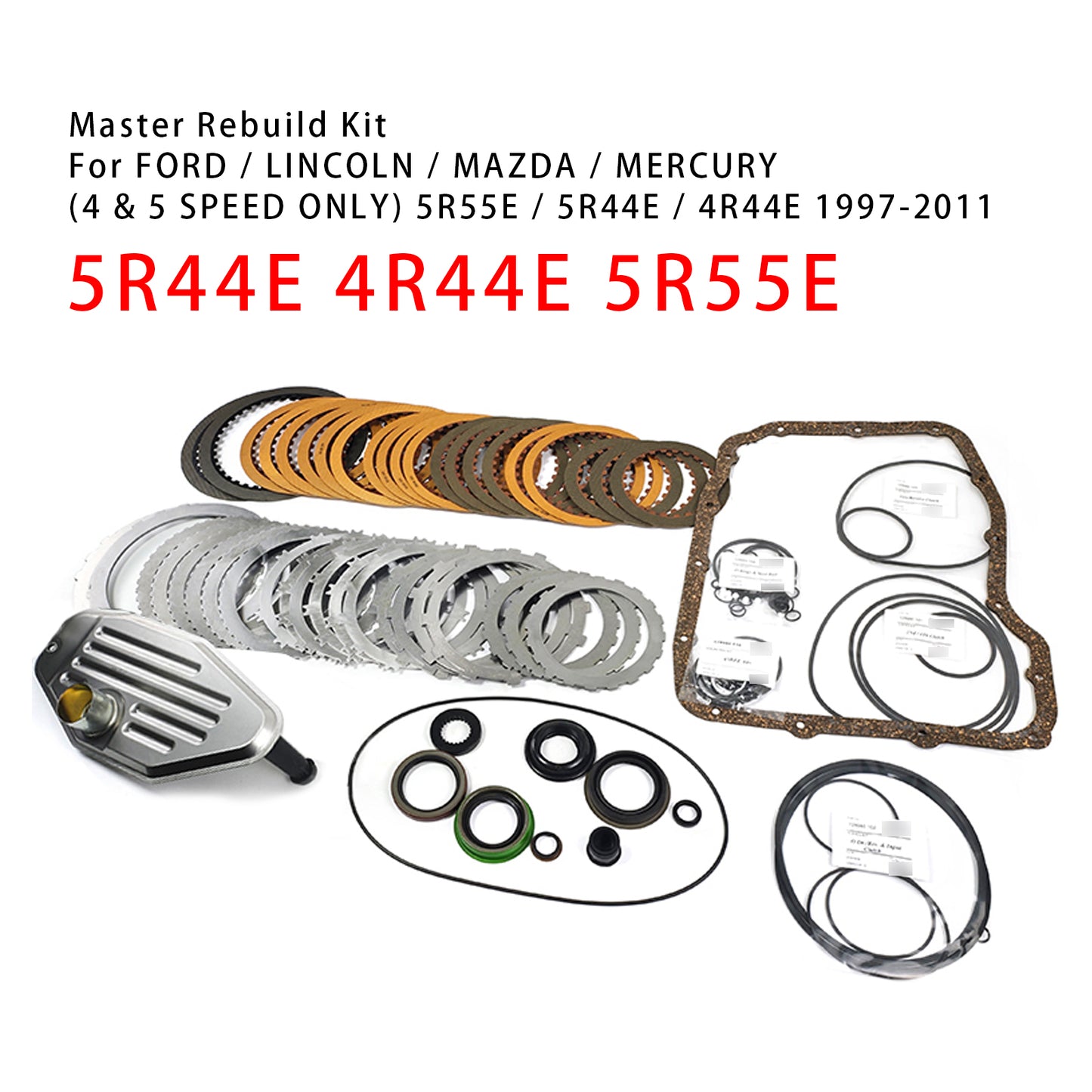 Kit di ricostruzione principale per dischi frizione filtro FORD/LINCOLN/MAZDA/MERCURY 4WD 5R44E 4R44E 5R55E dal 1997 in poi