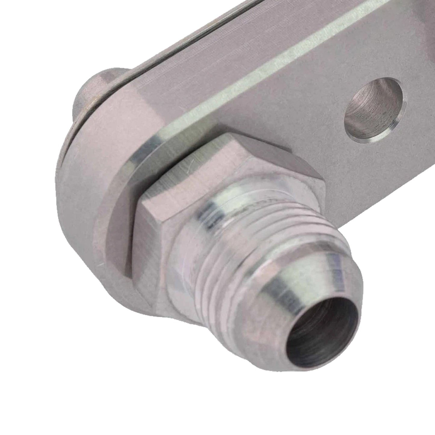 Piastra adattatrice per tubo di raffreddamento della trasmissione 6L80E 6L90E 8L90E con guarnizione per raccordi 6AN