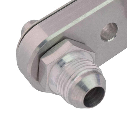 Piastra adattatrice per tubo di raffreddamento della trasmissione 6L80E 6L90E 8L90E con guarnizione per raccordi 6AN
