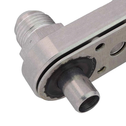 Piastra adattatrice per tubo di raffreddamento della trasmissione 6L80E 6L90E 8L90E con guarnizione per raccordi 6AN