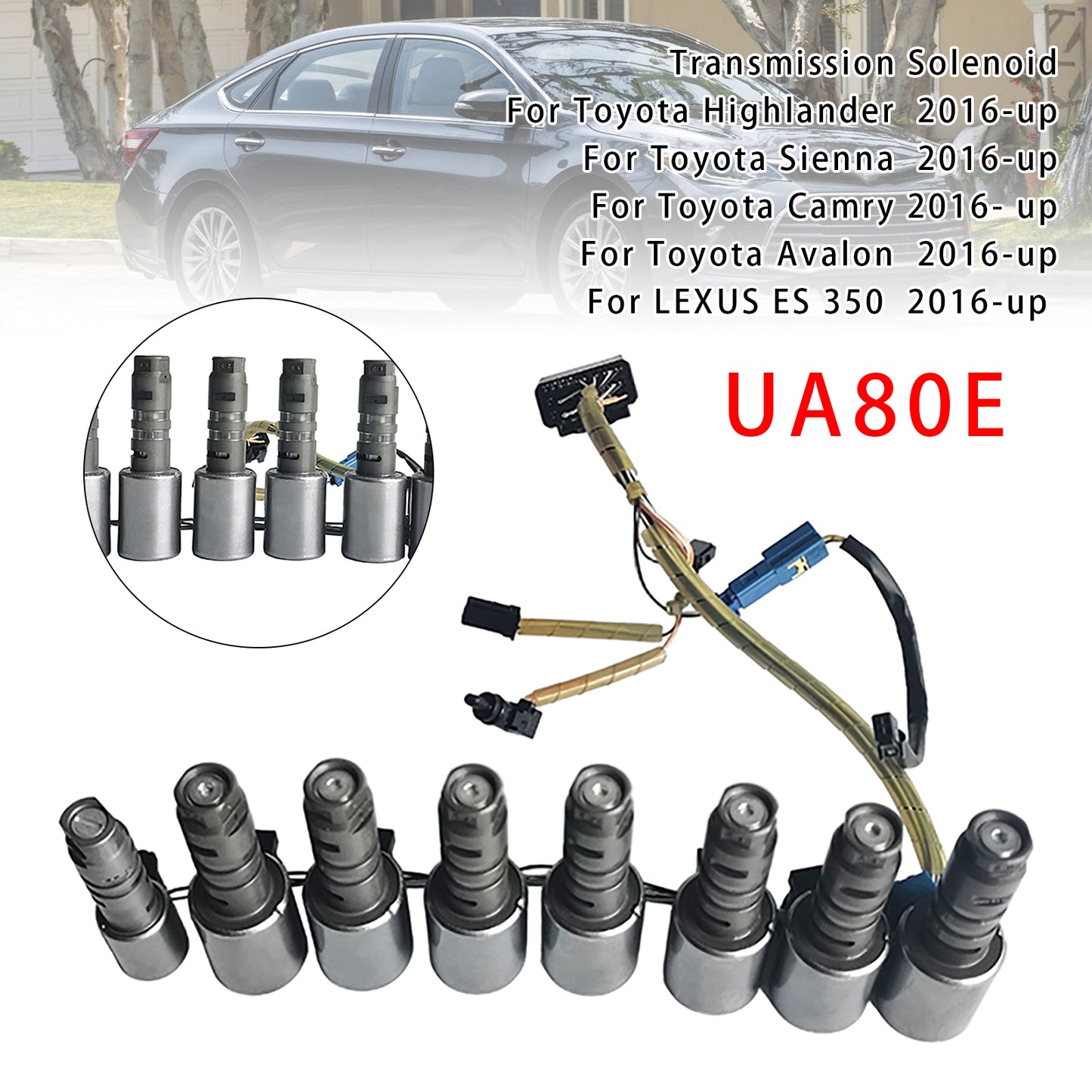 Solenoidi per trasmissione automatica UA80E per Toyota