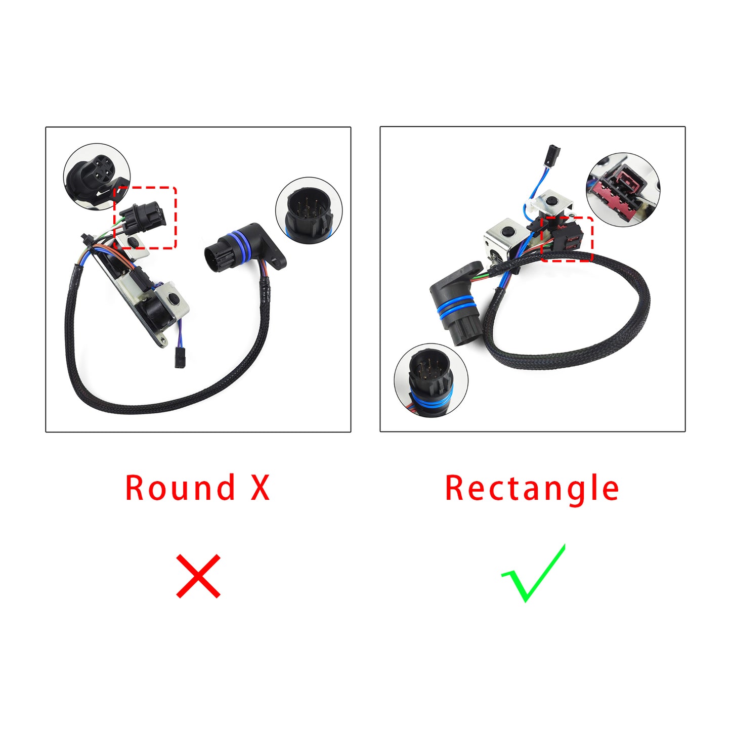 Solenoide overdrive TCC 42RE 46RE 47RE 48RE A500 A518 con cablaggio per Dodge