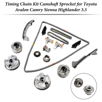 Lexus ES300h 3.5L 2013-2017 Kit catena di distribuzione Pignone albero a camme 13050-31140 13080-31010