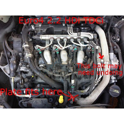 Piastra cieca valvola EGR Ford MK7 Transit 2.2 2.4 tdci Land Rover 2.4