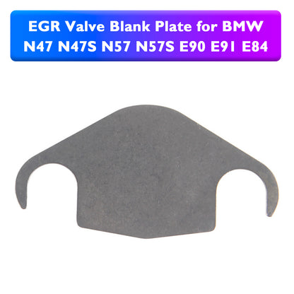 Piastra cieca valvola EGR per BMW N47 N47S N57 N57S E90 E91 E84