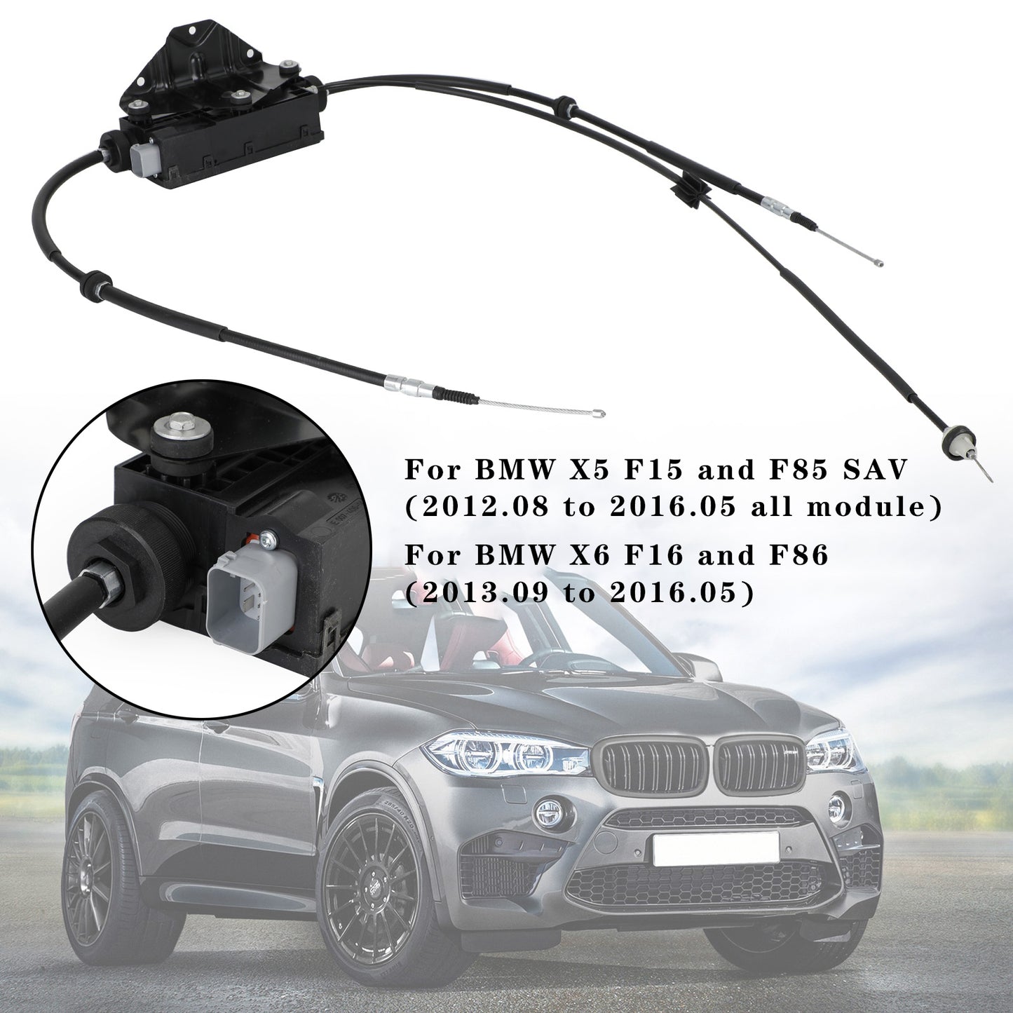 BMW X6 F16 M F86 Freno di stazionamento Freno a mano Modulo di controllo attuatore 34436874220