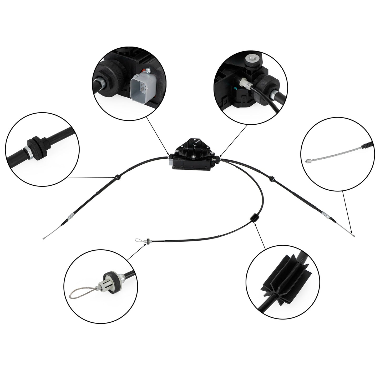 Modulo di controllo attuatore freno a mano BMW X5 F15 X6 F16 34436874220