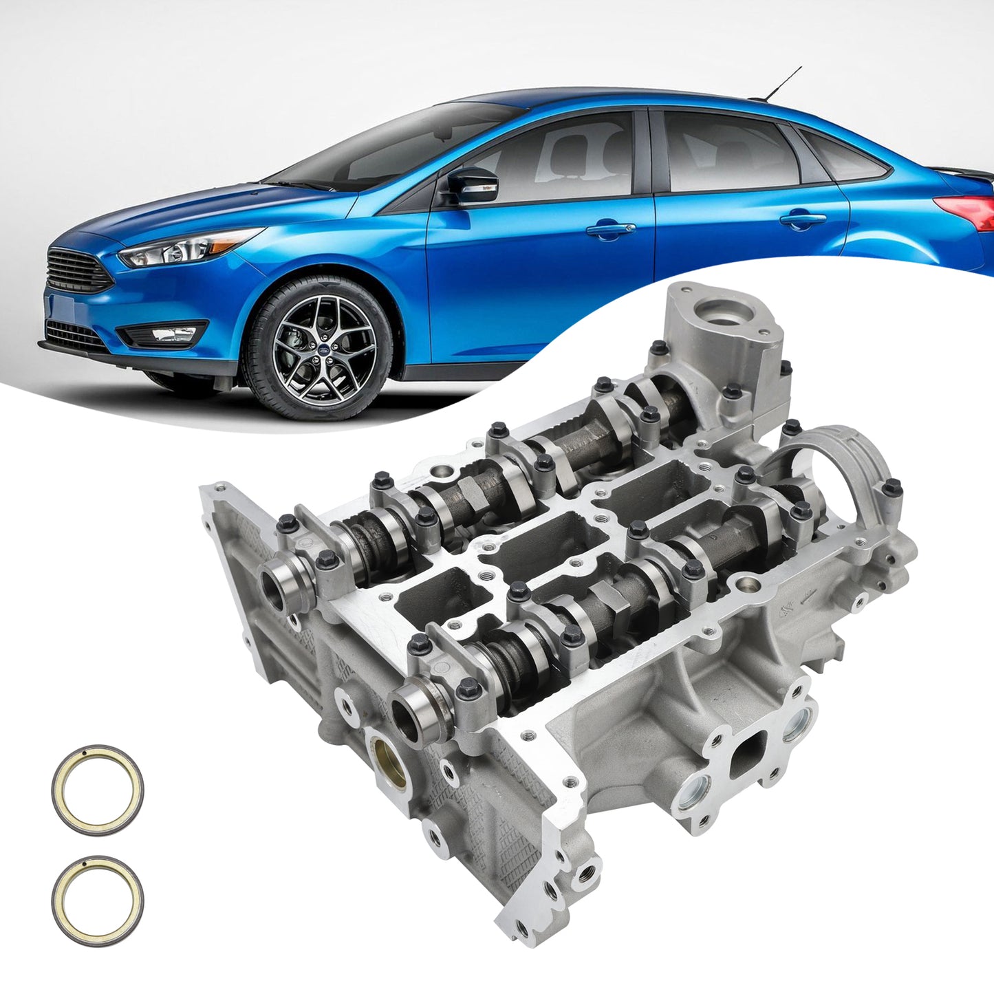 2018-2021 Ford EcoSport 1.0L EcoBoost 3 cilindri A/T Testata CM5G6C032CB CM5Z-6049-E