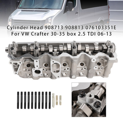 Testata cilindro VW Crafter 30-35 2E 2F 2.5 TDI 2006-2013 908713 908813 076103351E 908713