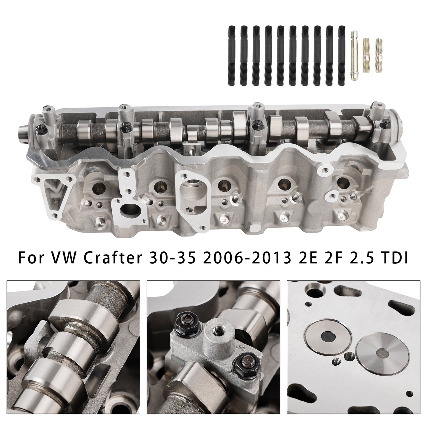 Testata cilindro VW Crafter 30-35 2E 2F 2.5 TDI 2006-2013 908713 908813 076103351E 908713