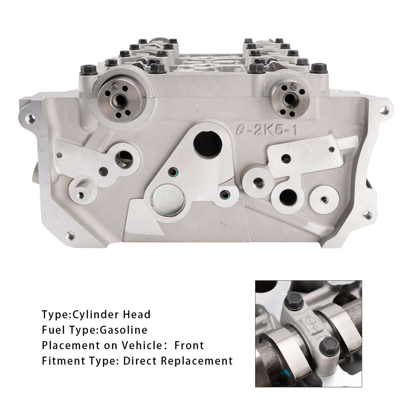 Hyundai Sonata 4 porte 2.4L 2011-2016 Gruppo testata con guarnizione testata Kit bulloni G4KJ 221002G510