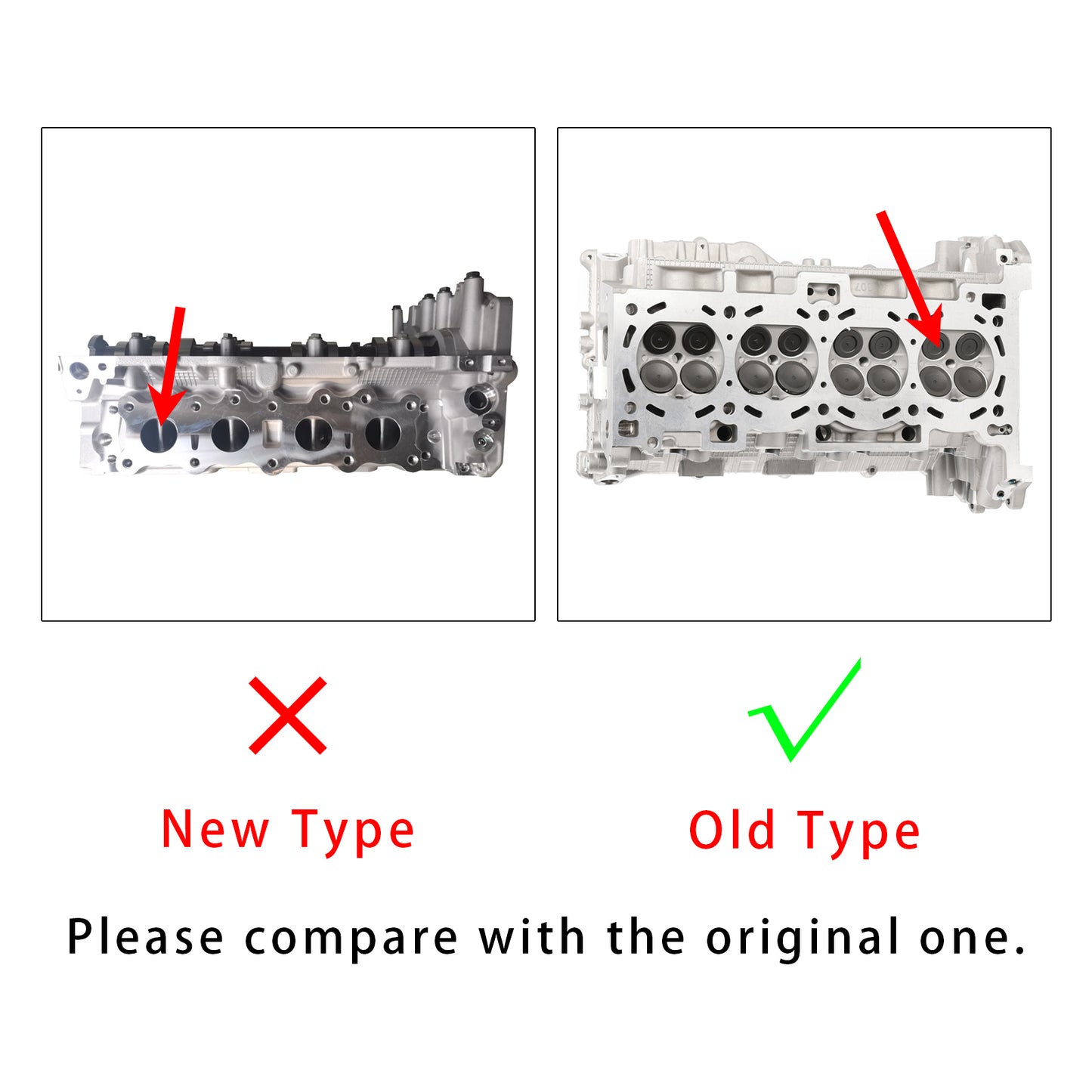 Kit testata con guarnizione testata, bulloni e kit G4KJ 221002G510 per Kia Sportage 4 porte 2.4L 2014-2019